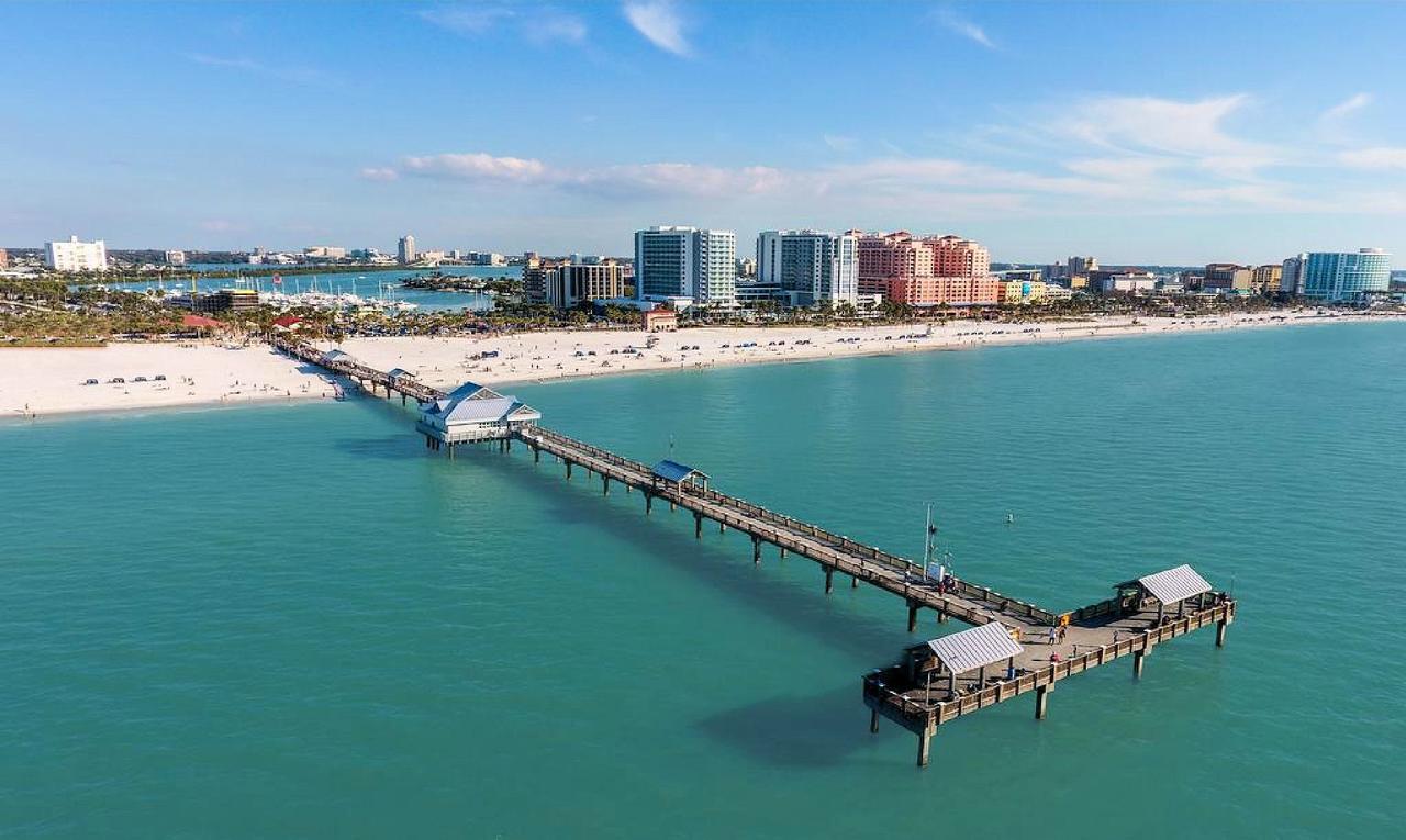 Luxury 5 Star Condominium Water Front 3 Beds 2 Bath Pool Hot-Tub Beach And City Views Clearwater Beach Exterior photo